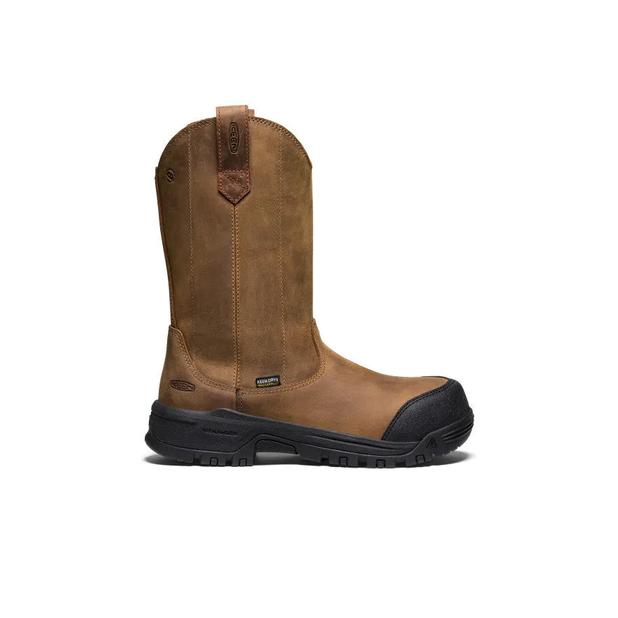 Women's Evanston Pull-On Waterproof Boot (Carbon Toe)