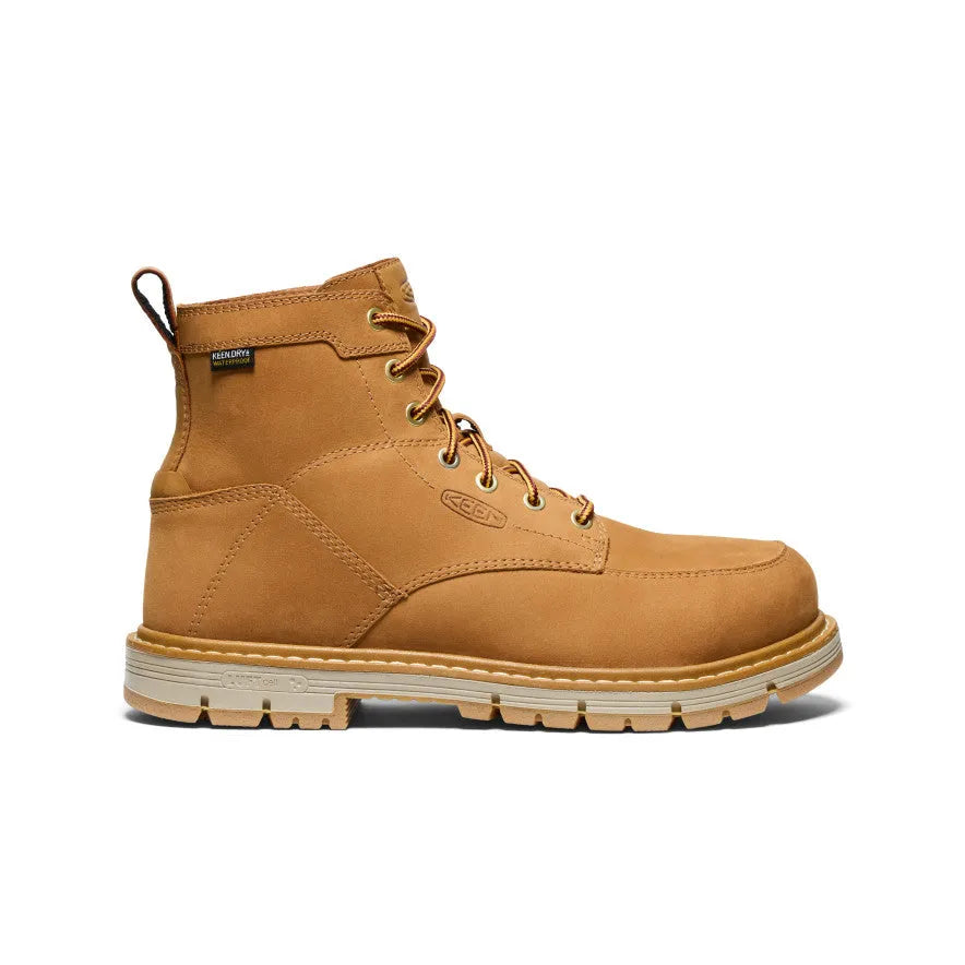 Men's San Jose 6" Waterproof 90° Heel Boot (Aluminum Toe)